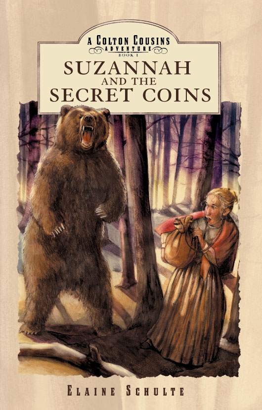 BJU Press book cover for Suzannah and the Secret Coins by Elaine Schulte