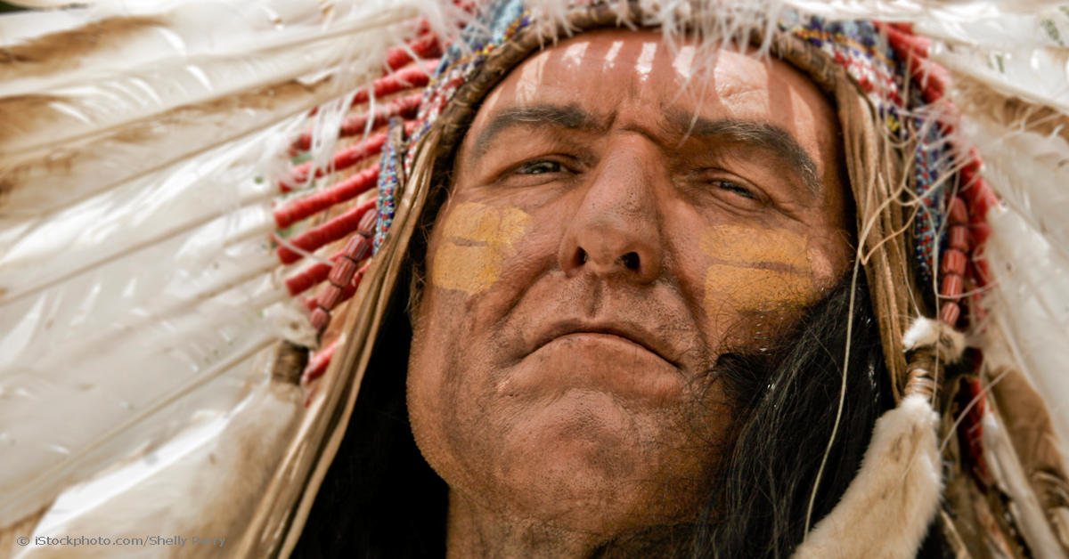 Native American chief