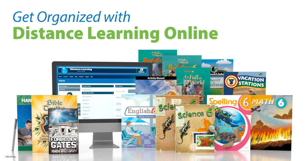 BJU Press Grade 6 Distance Learning Online