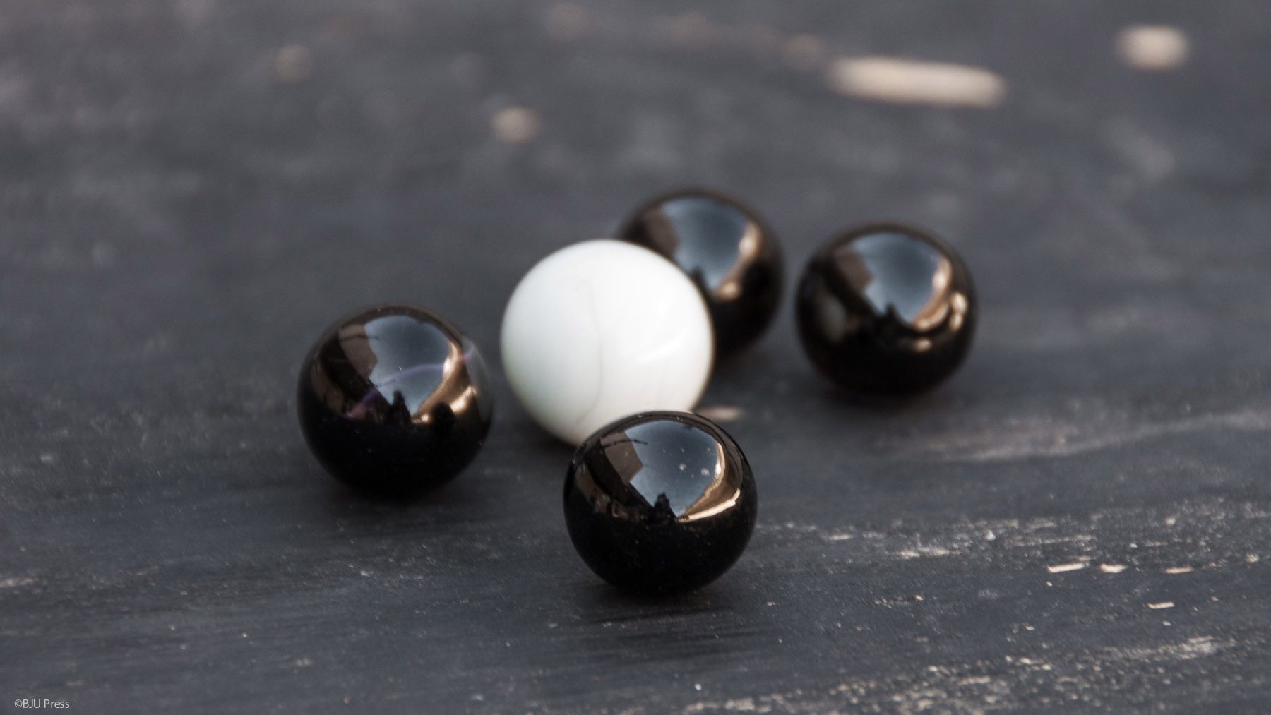 black marbles