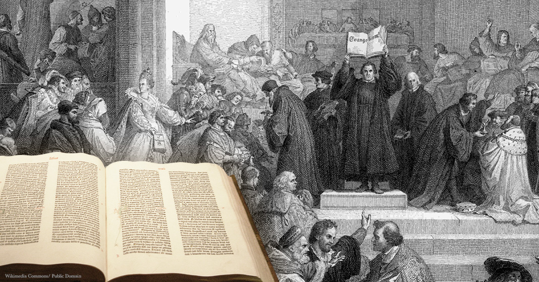 ETCHING: Die Reformation gustav Eilers nach Wilhelm von Kaulback.jpg<br /> BIBLE: Beinecke-gutenburg-bible.jpg