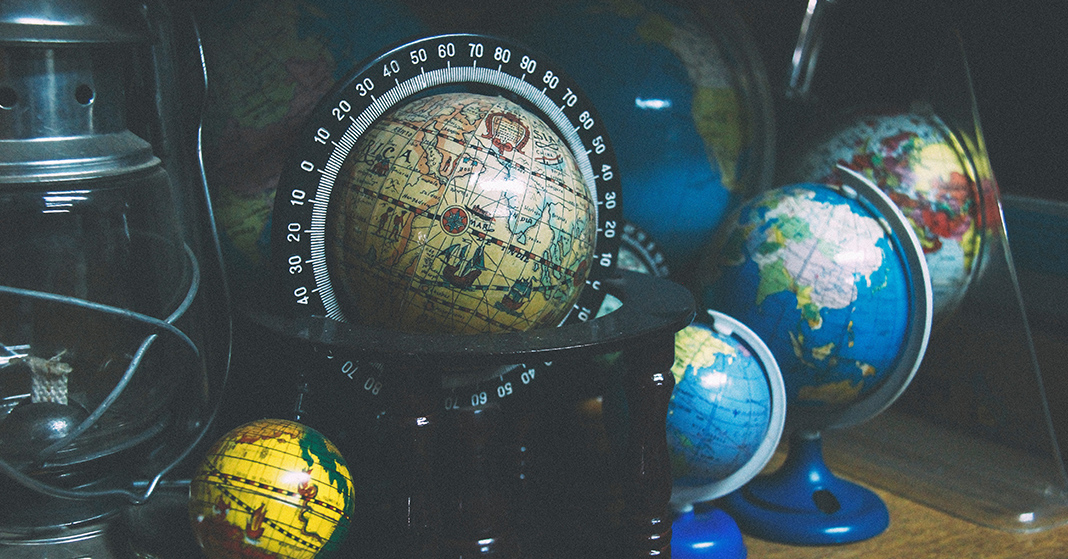worldview education globes