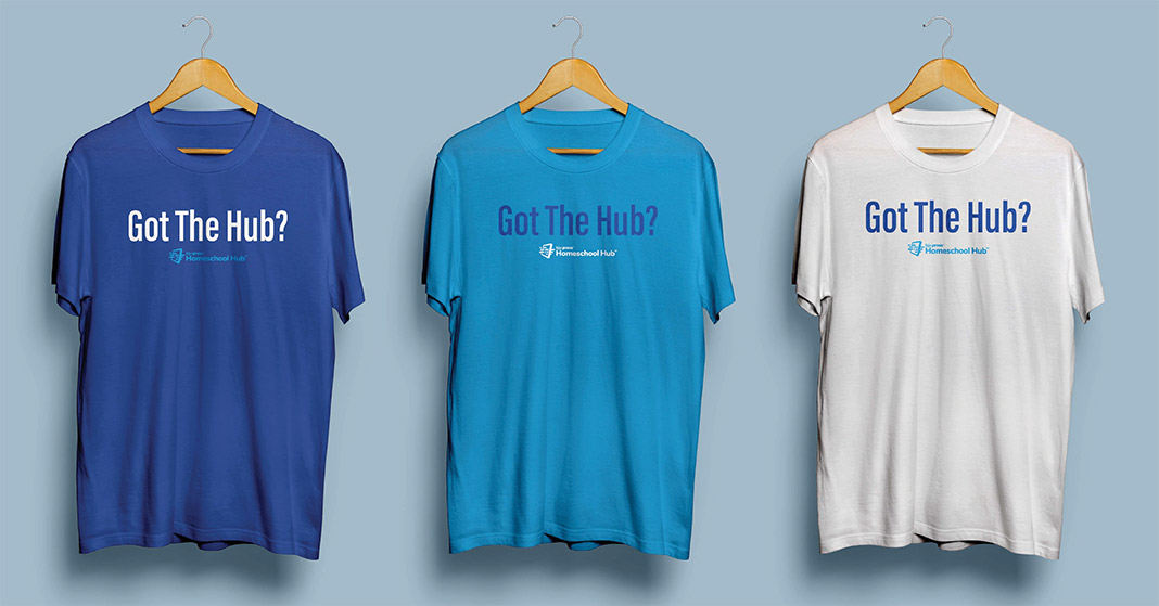 t-shirts made with the Got The Hub? design
